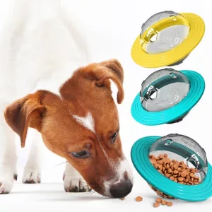 dog toy, dog frisbee, food dispenser toy, interactive dog toy