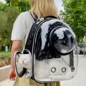 cat carrier backpack, transparent cat carrier backpack, cat backpack with window, bubble backpack