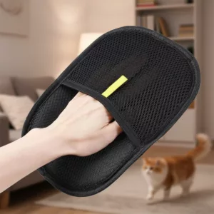 Rukavice na odstraňování kočičích chlupů a kartáčování