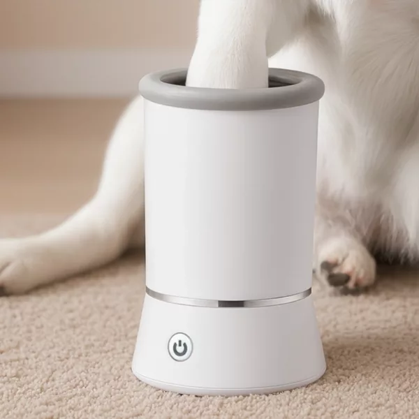 dog paw cleaner, dog paw washer, dog foot washer, dog feet cleaner, automatic dog paw cleaner