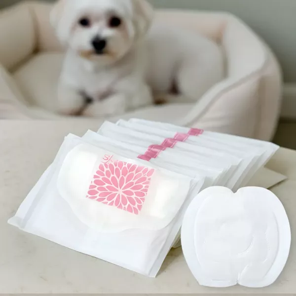 dog period pads, dog diaper pads, pads for dogs in heat, dog diaper liners