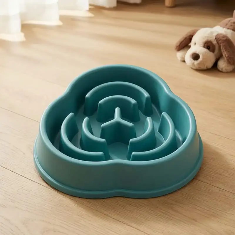dog bowl, slow feeder dog bowl, slow feeder bowl, non slip dog bowl