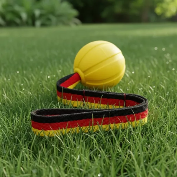 dog ball, dog ball toy, dog ball with rope, dog training ball