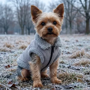 warm dog coat, winter dog coat, insulated dog jacket, fleece lined dog coat