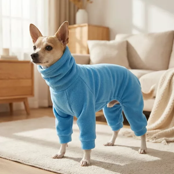dog fleece onesie, fleece dog pajamas