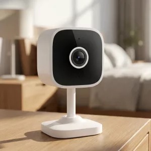 Obousměrné audio, detekce pohybu, bezpečnostní kamera pro psy s nočním viděním